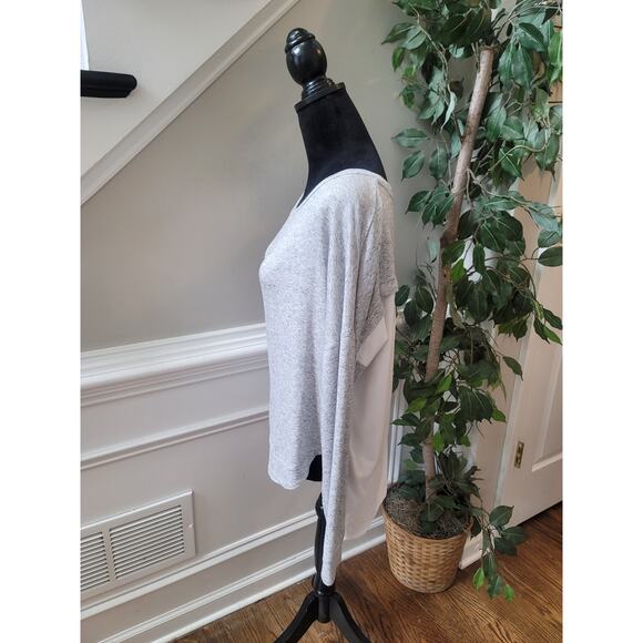 Soho Street Sweater Women's Size Medium Gray Long Sleeve Pullover Knit Casual - Picture 5 of 11